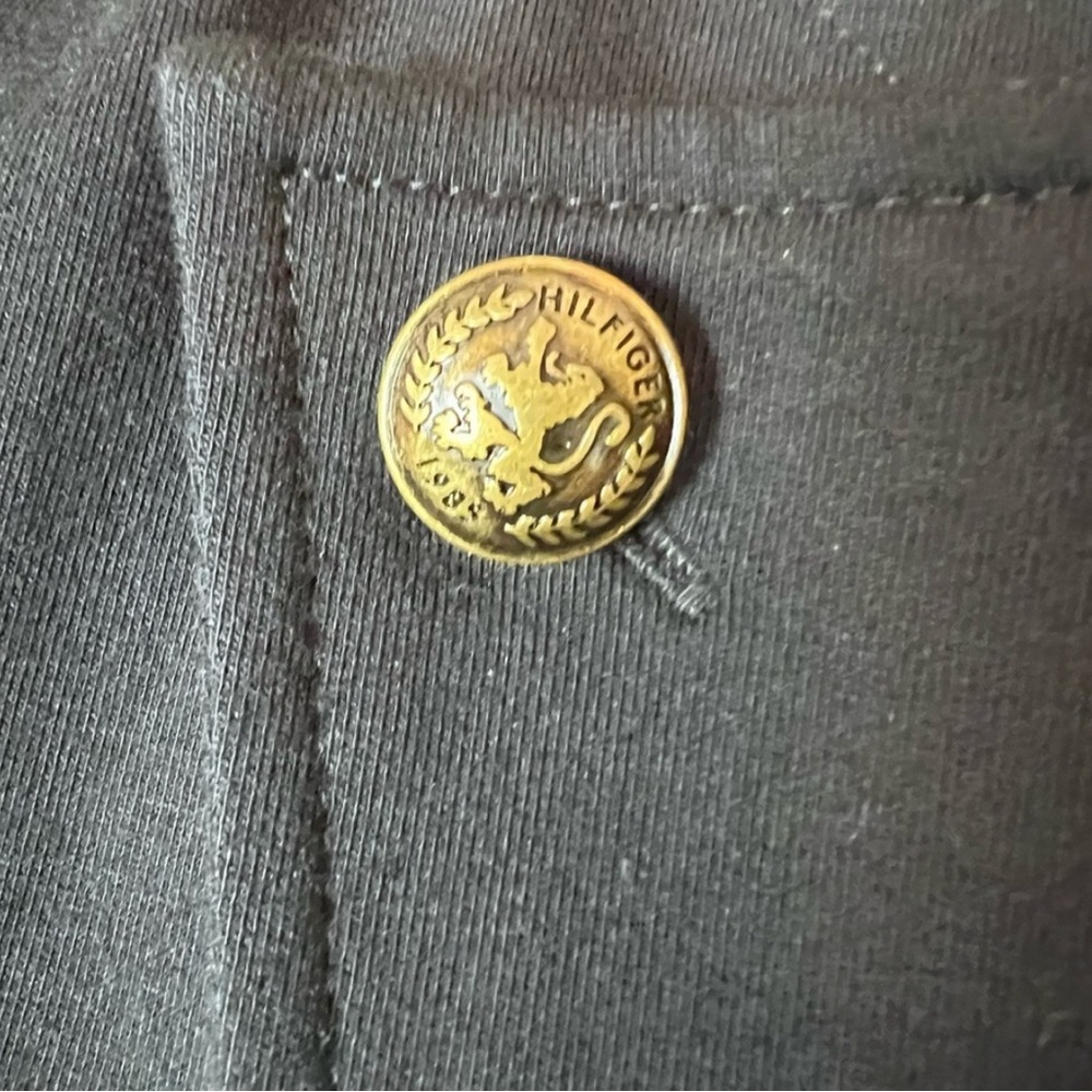 Tommy Hilfiger Military Band Blazer | Gold Button Detail | Size M - Picture 8 of 14